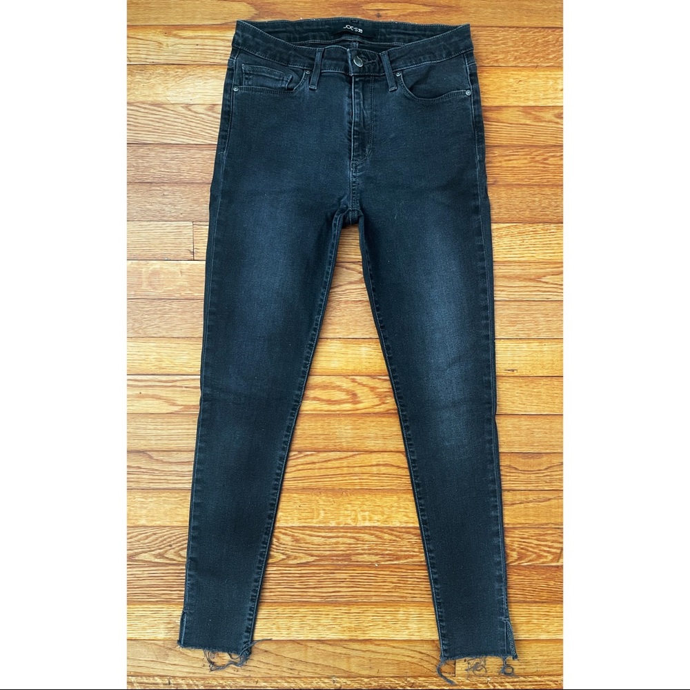 Joe’s Jeans ankle skinny with distressed hem